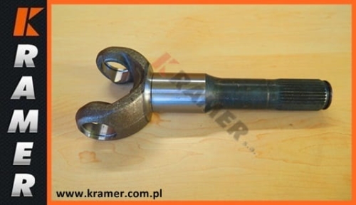 Półoś przednia JCB 3CX / 4CX - krótka (od koła);Nr. katalogowy- 914/89501; Shaft, hub side/ Welle, Nabenseite/ Вал со стороны ступицы.