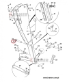 811/90585  11/70080  Sworzeń JCB 3CX 4CX ramienia wysiegnika  Pin/ Палец / csap / bolt / stift /