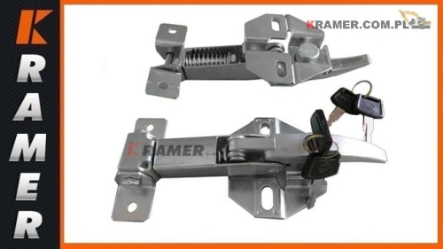 Zamek / zamknięcie pokrywy silnika HITACHI EX     000004694; Excavator hood lock latch;engine cover lock/ Verriegelung der Motorabdeckung/ serratura del cofano/ serrure de capot.