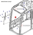20Y-54-52211 Silnik wycieraczki KOMATSU PC160LC-7 PC160LC-7 PC220-7 PC220-8 PC220LC-7 PC220LC-8 PC270-7 PC270-8 PC270LC-8 PC300-7 PC300-8 PC300LC-7 PC350-8 PC400-8 PC450-8 PC450LC-8PC600-7 PC600LC-7 wiper motor assy/ Двигательстеклоочистителя применяется