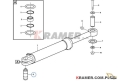 Sworzeń Volvo siłownik skrętu A30 A35 A25 11196580