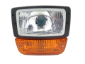 Lampa przednia prawa z kierunkowskazem stosowana w koparko-ładowarkach KOMATSU WB97S-5  WB93R-5  WB93S-5  WB91R-5
42N-06-15230 Light Right Komatsu HI/LO