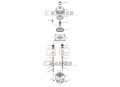 Tłoczek rozdzielacza joysticka DOOSAN DH 000007321; Tłoczek rozdzielacza (joysticka)/ Distributor plunger (joystick)/ Verteilerkolben (Joystick)/ Поршень распределителя/ Pistone distributore (joystick)/ Piston de distributeur (joystick).