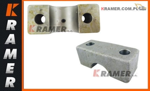 1081138 Mocowanie koła napinającego stosowane w spycharkach CAT D6M  D6N  D5M  D5N Cap As Track IDLER