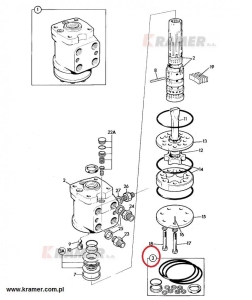 Zestaw uszczelnień JCB 3CX / 4CX