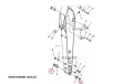 Simmering Komatsu PC220 PC240 wysięgu ramienia  205-70-62150 Dust Seal / seal / dichtung / печать / tarpiklis / tesnenie