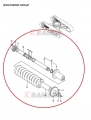 9144658 Napinacz gąsienicy HITACHI EX200 EX210 seria 5 TRACK ADJUSTER & RECOIL GROUP / Натяжитель гусеницы / Leitradeinheiten / láncfeszítő kerék egységek / Vodeci tockovi