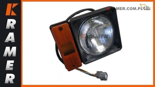 Lampa przednia - stara kabina JCB 3CX / 4CX 700/21100 Lampa przednia / headlamp / фара / Scheinwerfer