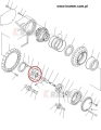 20Y-27-22170KPL 22U-27-21171 Set reduktora jazdy KOMATSU drugi PC100L-6 PC200-6 PC160LC-7  PC200-7 PC210LC-7 PC300-6  PC600-6 Gear reduction set, second Planet / Redukčná súprava, druhá planéta / Set zupčanika za redukciju, drugi planetarni /