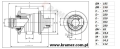 Rolka jezdna Kobelco SK200 SK210 SK235 JSB  KTS_YN64D00019F1  Rolka jezdna / Track rollers / Опорный каток / Laufrolle