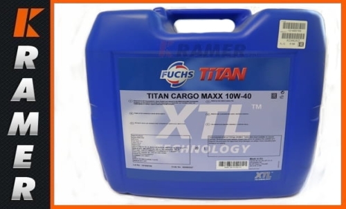 Olej silnikowy FUCHS Titan Cargo MAXX 10W-40 Tier4  600882907  Oil / Olej