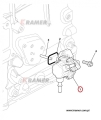 320_07201 Pompka paliwa JCB 3CX 4CX silnik DieselMax ;Pompka paliwa/ Fuel injection pump/ Pump Group-Fuel Priming/ Handkraftstoffpumpe/ Насос ручной подкачки топлива/ Pompa del carburante/ Pompe a essence.