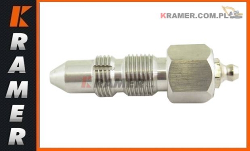 Zawór napinacza gąsienicy stosowany w maszynachCAT m.in koparki , minikoparki Valve Fill Grease / Tensioner Valve / zawórnapinacza / тавотница / Spanner Ventil / Ventil za zatezač vodećegtočka