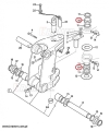 831/10211 Tuleja brązowa / łożysko ślizgowe wózka przesuwu nowego typu Mocowanie konika - góra i dół JCB 3CX 4CX 406 409 Bronze Bushing / Бронзовая втулка / Bronzebuchse / Douille en bronze / Bronsbussning / Bronzové pouzdro / Bronzové puzdro