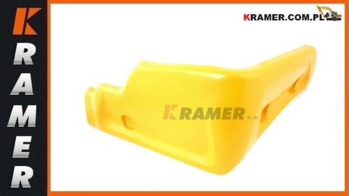 Narożna osłona kabiny JCB prawa 3CX 4CX 331/25650 Cover/ yellow lefthand pipe/ 3CX, 4CX Cab
