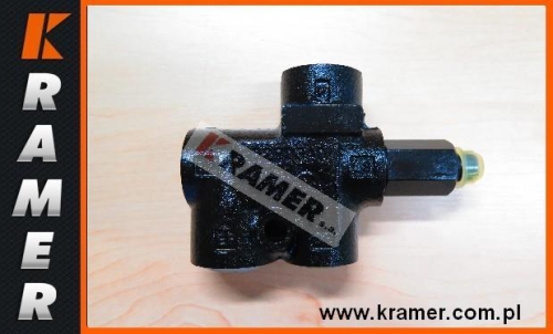 Zawór priorytetowy JCB 3CX / 4CX;nr. katalogowy - 35/412100; Pressure Relief Steering Valve/Überdruckventil/ Предохранительный клапан.