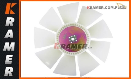 Śmigło wentylatora chłodnicy stosowane w maszynach HYUNDAI R200-5  R220-5 Wentylator Fan cooling  Ventilátor вентилятор  Freskuese вентылятар фен Fanoušek ventilaator  Ventilateur  Ventilador / ventiliatorius / ventilators / Поклонник / Ventilátor  Fläkt