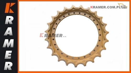 Koło napędowe Komatsu PC400-5 / PC400 KTS_208-27-31221; Sprocket/ Turas/ Kettenräder/ Antriebsräder/ звёзды/ Pignon/ Lánckerekek/ Rueda cabilla/ Ruota motrice/ Drivhjul/ Vetopyörät/ Dzenoša zvaigzne/ Žvaigždes/ Hnací kola/ veotähikud.