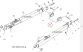 Czop pługa KOMATSU D61 D65 D68 14Y-71-13211 Trunnion / Czop / Zapfen / čep / tourillon / Ašigalį / цапфа / Klin / tapp / цапфа