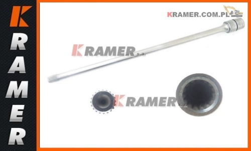 Wałek pompy transmisyjnej JCB 3CX 4CX 459/50431 Pump Drive Shaft / Вал привода насоса