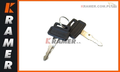 Kluczyk DAEWOO stacyjka korek drzwi  000004790  Key 