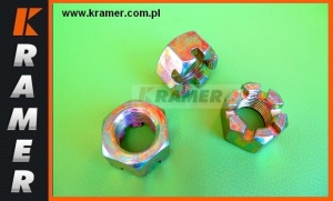 Nakrętka JCB 3CX 4CX piasty przód 2WD stary typ