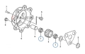 11709374 Łożysko Volvo satelity zwolnicy 10pc BL71 BL60 11709374; Bearing/ Lager/ подшипник/ rotolamento/ Roulemen