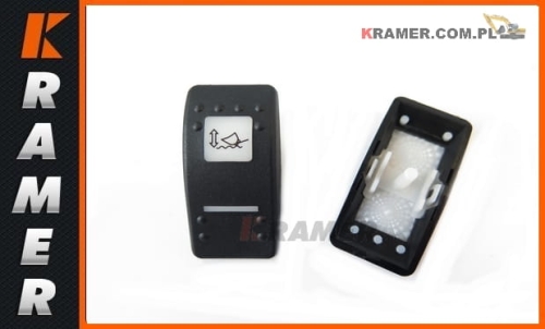 Klawisz przełącznika JCB pływającej łyżki SRS 3CX   701/58842  Cover, SRS switch, soft touch