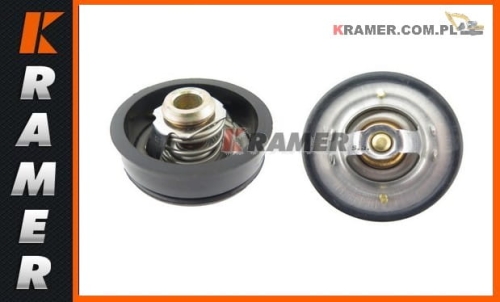 6735-61-1690 Termostat stosowany w maszynach KOMATSU z silnikiem 6D102. Spycharki D38  D39, ładowarki WA120-3  WA180-3  WA250-Thermostat / тэрмастат / termostaat / Termostat / Termostaatti / Termostato  Thermostaat / termostatas  termostats
