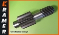 Wałek zębaty KOMATSU D41E-6 D41 P-6  124-27-51212  PINION / Ritzel / pignone / шасцярня / pastorek / bagbinde / krumpliaratis / pinion / шестерня / szárny