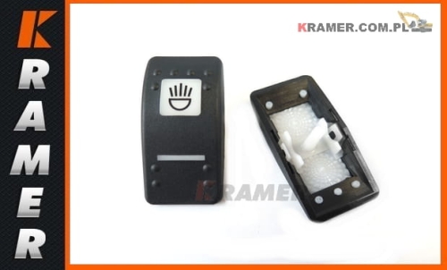 Klawisz przełącznika JCB świateł FASTRAC 3220  701/58838  Switch, rocker, main beam