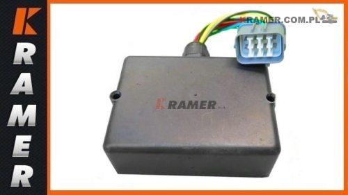 Moduł sterowania skrętem kół JCB 3CX SUPER / 4CX; 704/21600;  Wheel steering control module/ Steuergerät für Radlenkung/ Модуль управления рулевого колеса/ Modulo di controllo dello sterzo delle ruote/ Module de commande de direction de roue.